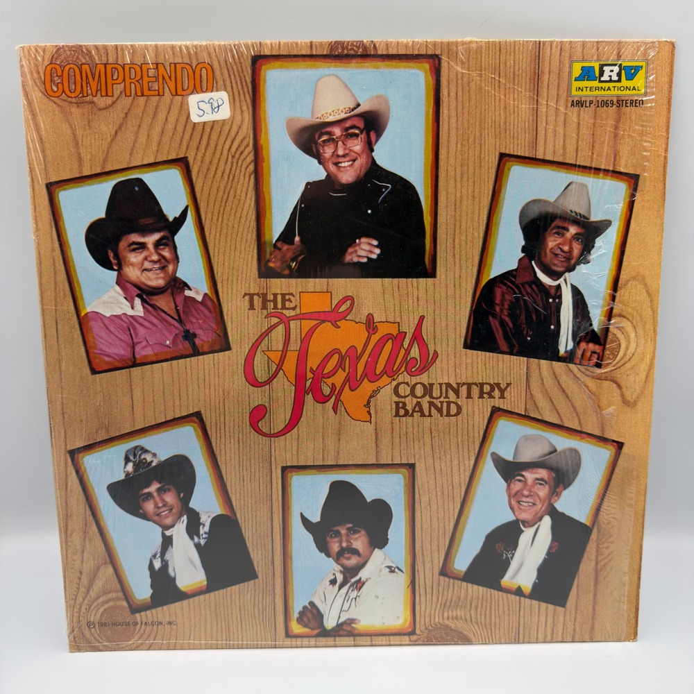 Texas Country Band Comprendo Vinyl LP 1981 ARV International ARVLP-1069 Chicano